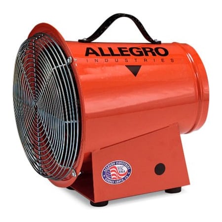 Allegro Industries Allegro Industries Axial Explosion Proof Blower, 890 CFM, 1/3 HP 9513-05